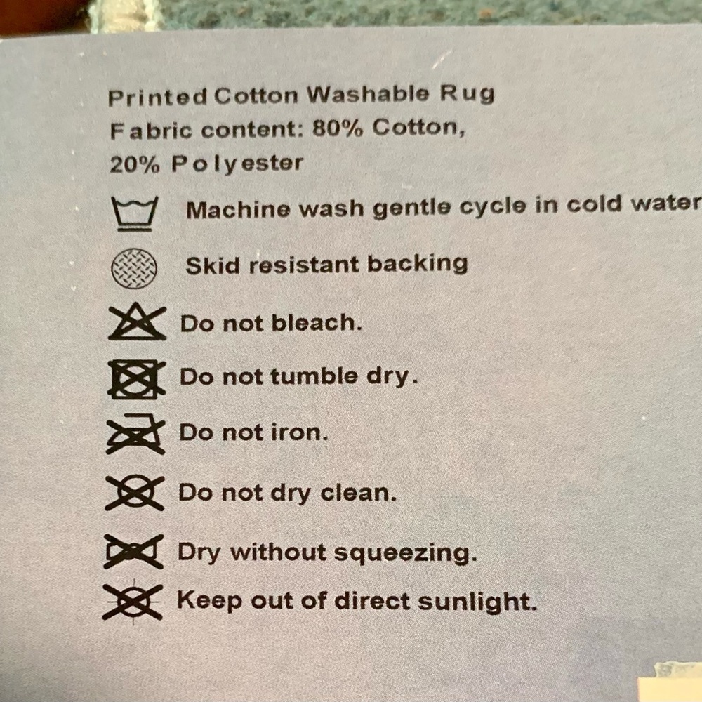 NWT Nexus Washable Rug Size 2x3 - Picture 7 of 11